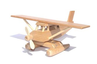 Ceeda Cavity - dřevěné letadlo Hydroplán natur