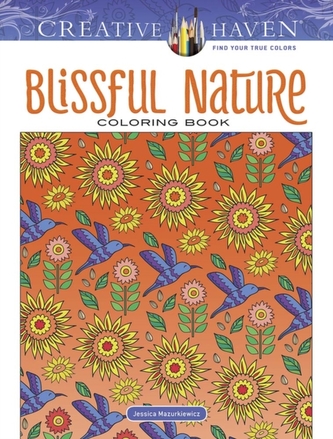 Creative Haven Blissful Nature Coloring Book