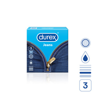 Durex Kondomy Jeans Varianta 3 ks unisex