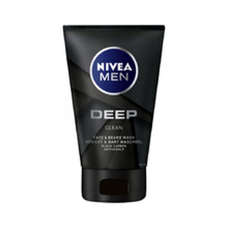 Nivea Mycí gel na obličej a vousy Deep (Wash Gel) 100 ml man