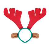 Vánoční čelenka sob s ušima