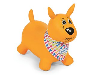 Skákací pes žlutý