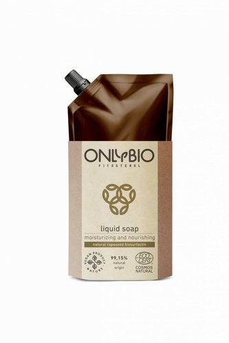 OnlyBio Hydratační a vyživující tekuté mýdlo - náhradní náplň (500 ml)