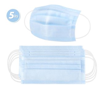 Ústní rouška- SADA 5 ks