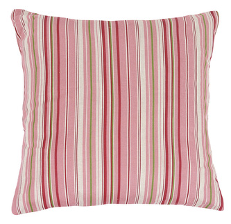 Polštářek IVO - proužek růžový - 45x45 cm