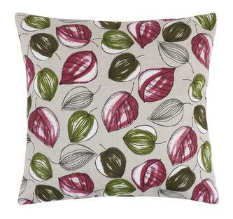 Polštářek BERTA - lístky - 45x45 cm