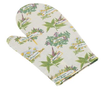 Kuchyňská chňapka - bylinky - chňapka 28x18 cm