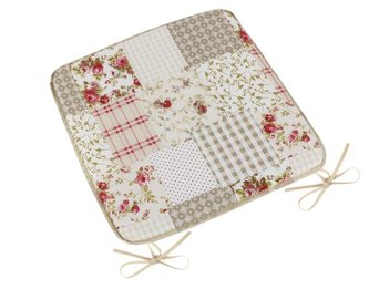 Sedák EMA hladký - barevný patchwork                                                                                                      34/520 - 40x40 cm,hladký