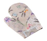 Kuchyňská chňapka - patchwork levandule - chňapka 28x18 cm