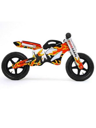 Dětské odrážedlo kolo Milly Mally GTX Hasiči