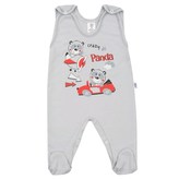Kojenecké dupačky New Baby Crazy Panda - velikost 68 (4-6m)
