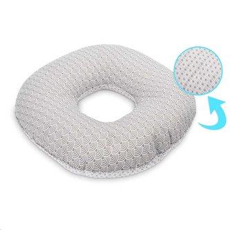 Poporodní polštář Sensillo šedý vzor