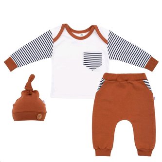 3-dílná souprava New Baby Little Boy - velikost 80 (9-12m)