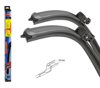 Stěrače FLAT SET (CUBE16) 660+450mm SUP III, Karoq