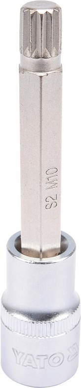 Nástavec prodloužený 1/2\" bit vícezubý M10