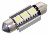 Žárovka 3 SMD LED 12V suf. SV8.5 36mm s rezistorem CAN-BUS ready
