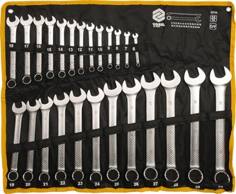 Sada klíčů očkoplochých 25 ks 6 - 32 mm CrV