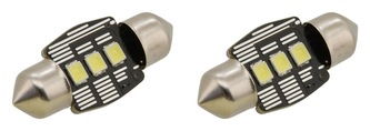 Žárovka 3 LED SMD 12V  suf.11X32 SV8.5 NEW-CAN-BUS bílá 2ks