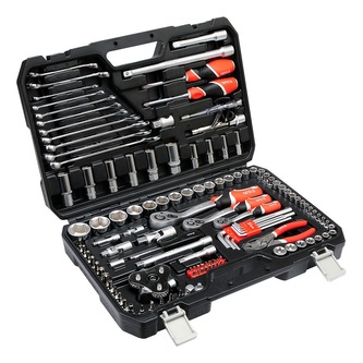 Gola sada 1/2\", 3/8\", 1/4\" + příslušenství 126 ks