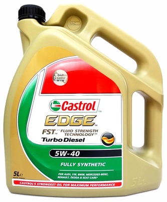 Olej motorový Castrol EDGE Turbo Diesel 5W-40 5L Olej motorový Castrol EDGE Turbo Diesel 5W-40 5L