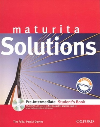 Solutions pre-intermediate student´t book   CD CZ edition
