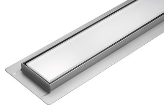 Lineární koupelnový žlab Bílé Sklo 70 cm WET&DRY;