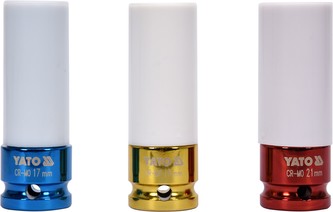 Sada nástrčných klíčů na alu ráfky