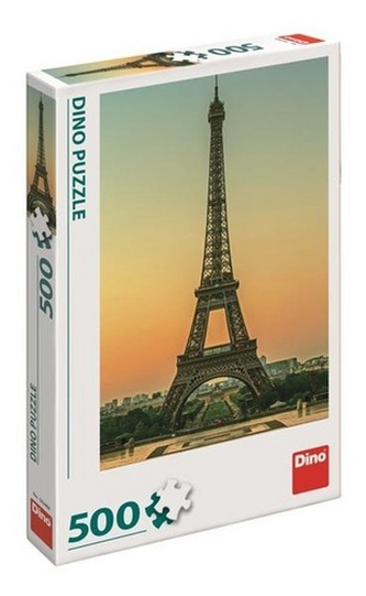 Puzzle 500 Eiffelovka za soumraku
