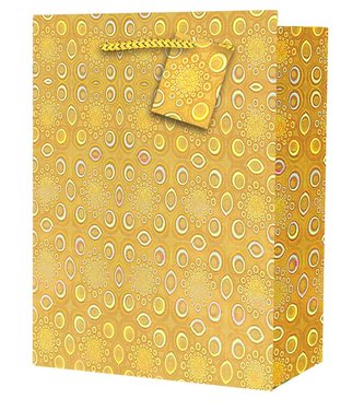 Taška large Holografická žlutá - Dárkové tašky