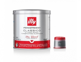 Kapsle illy HES iperEspresso Classico (Medium Roasted) - 21 ks, dóza