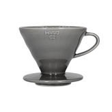 Dripper Hario V60 (VDC-02-GR-UEX) - keramický, velikost 2, šedý