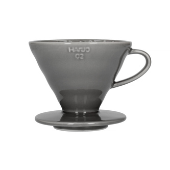 Dripper Hario V60 (VDC-02-GR-UEX) - keramický, velikost 2, šedý