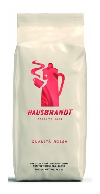 Hausbrandt Qualita Rossa, zrnková káva, 1000g