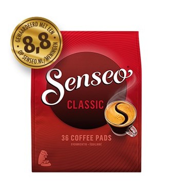 Douwe Egberts Senseo Classic (Regular) - Senseo pody, 36 ks
