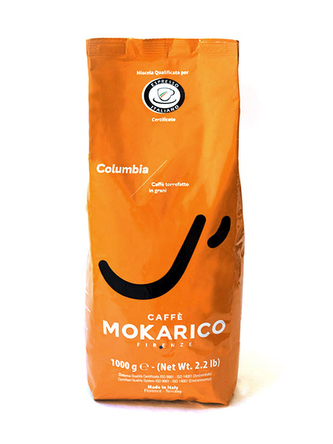 Mokarico Columbia, zrnková káva, 1000g