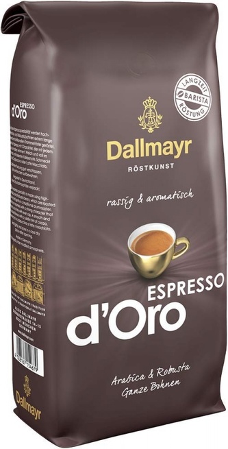 Dallmayr Espresso d´Oro, zrnková káva, 1000g