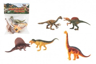 Dinosaurus plast 16-18cm 5ks v sáčku Dinosaurus plast 16-18cm 5ks v sáčku