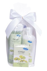 KPPS Dárkový balíček Ginkgo (tělový šampon 250 ml, tělové mléko 200 ml, tuhé mýdlo 125 g)