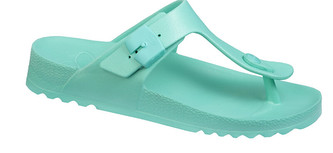Scholl Zdravotní obuv - BAHIA FLIP-FLOP - Green 39