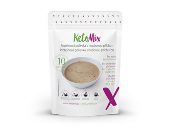 KetoMix Proteinová polévka s houbovou příchutí (10 porcí)