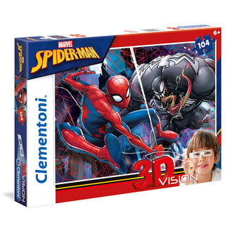 Puzzle 3D Spiderman/104 elementów