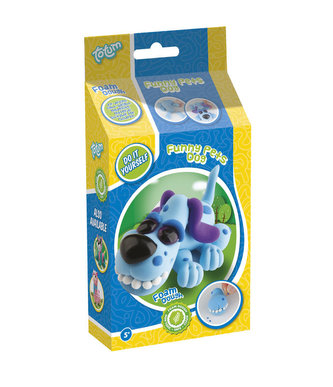 Samotvrdnoucí modelína - veselý pejsek