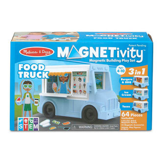 Melissa & Doug - MAGNETIVITY - Pojízdný vůz s občerstvením