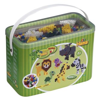 Korálky v boxu Mix - 3.000ks - MAXI