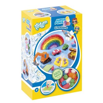 SUPER PUFFS - stavíme bez lepidla