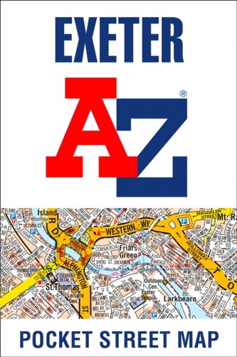 Exeter A-Z Pocket Street Map