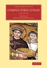 Corpus iuris civilis 3 Volume Set