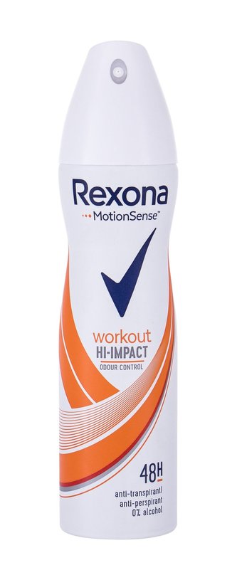 Rexona Motionsense Antiperspirant Workout Hi-Impact 150 ml 48h pro ženy