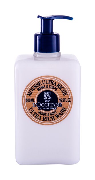 L´Occitane Shea Butter Tekuté mýdlo Ultra Rich 500 ml pro ženy