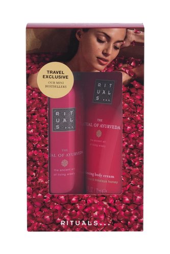 Rituals The Ritual Of Ayurveda sprchová pěna The Ritual Of Ayurveda Harmonizing 50 ml + tělový krém The Ritual Of Ayurveda Balancing 70 ml